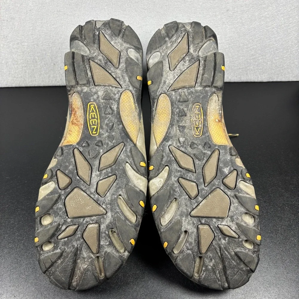 KEEN Lansing Mid Waterproof Steel Toe Hiking Work Boots Men's Size 15D Outdoor
